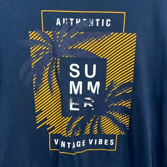 Smart Essential Basic Round Neck Printed Tshirt - Picture 3 of 9